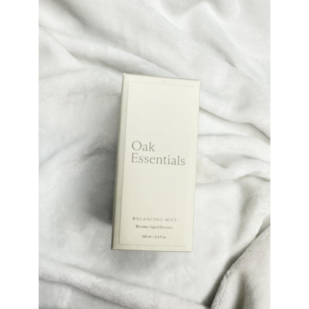 Oak Essentials Balancing Mist Toner 3.4 Fl Oz Face Body Hydrating New USA